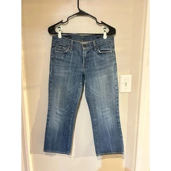Citizens Of Humanity COH Kelly #063 Low Waist Cropped Jeans Size 29 - Picture 4 of 10
